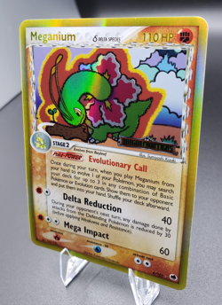 Pokemon TCG Meganium 4/101 Delta Species - Dragon Frontiers Reverse Holo Stamped - Image 3