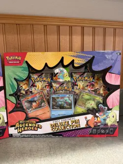 2026 Pokemon Ascended Heros Deluxe Pin Collection Boxes Lot of 2 New/Sealed - Image 3