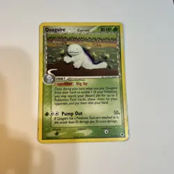 Quagsire (Delta Species) 21/101 Pokemon Dragon Frontiers Non Holo LP - Image 1