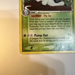 Quagsire (Delta Species) 21/101 Pokemon Dragon Frontiers Non Holo LP - Image 5