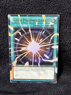 YuGiOh! Super Polymerization RA05-EN149 STAMP ART Rarity Collection 5 - Image 1