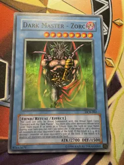 Yugioh! Dark Master - Zorc Super Rare -DCR-082 Unlimited - Englisch - Image 1