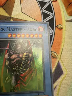 Yugioh! Dark Master - Zorc Super Rare -DCR-082 Unlimited - Englisch - Image 3