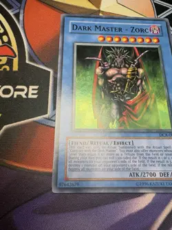 Yugioh! Dark Master - Zorc Super Rare -DCR-082 Unlimited - Englisch - Image 5