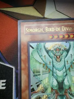Yugioh! Simorgh, Bird of Divinity Ultra Rare - SD8-EN001 1st Edition - Englisch - Image 2