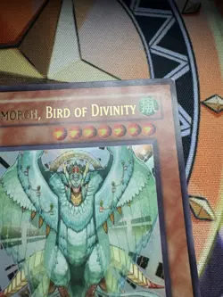 Yugioh! Simorgh, Bird of Divinity Ultra Rare - SD8-EN001 1st Edition - Englisch - Image 3