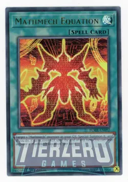 Yugioh Mathmech Equation BLMR-EN092 Ultra Rare 1st Edition Near Mint - Image 1