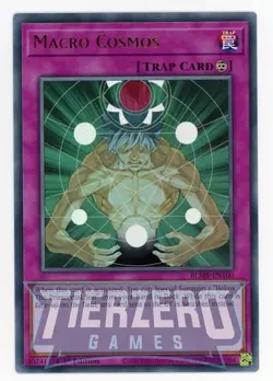 Yugioh Macro Cosmos BLMR-EN100 Ultra Rare 1st Edition Near Mint - Image 1