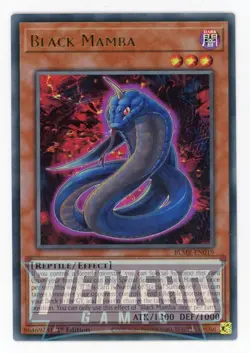 Yugioh Black Mamba BLMR-EN019 Ultra Rare 1st Edition Near Mint - Image 1