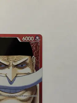 2023 ONE PIECE OP02-PARAMOUNT WAR ALTERNATE ART #001 EDWARD NEWGATE - Image 3