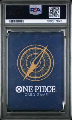 2025 ONE PIECE OP13-CARRYING ON HIS WILL ALTERNATE ART MONKEY D. LUFFY PSA 10 - Image 2