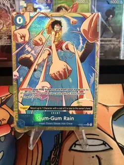 Gum-Gum Rain (Alternate Art) [PRB-02 - OP02-068] - NM [Foil] TCG One Piece - Image 1