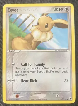 Pokemon TCG Eevee EX Delta Species Card 69/113 - Lightly Played - Image 1