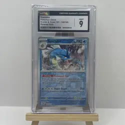 CGC 9 MINT Gyarados #130 Pokemon 151 Reverse Holo Pokemon Card - Image 1