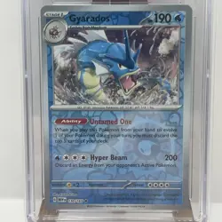 CGC 9 MINT Gyarados #130 Pokemon 151 Reverse Holo Pokemon Card - Image 2
