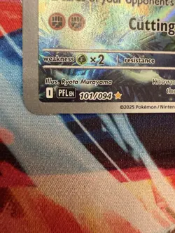 Flygon IR Phantasmal Flames 101/094 Full Art Holo ME02 Pokemon Card 2025 NM - Image 4