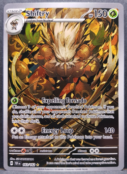 Shiftry 163/162 Temporal Forces Alternative Art Pokemon Pokemon Card English NM - Image 1