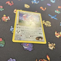 1st Edition Brock’s Lickitung 41/132 MP -Vintage Pokemon Card- Gym Heroes (8q) - Image 4