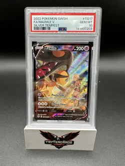 Pokemon Mawile v Silver Tempest Trainer Gallery Holo Card PSA 10 TG17/TG30 - Image 1