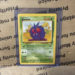 VENONAT - Base Set 2 - 97/130 - Common - Pokemon Card - Image 1