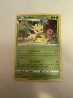 Pokemon: Leafeon SWSH191 Black Star Promo Card NM/M - Image 1