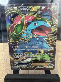 Venusaur EX XY 123 Black Star Promo Card | Pokemon Generations 20th Anniversary - Image 2