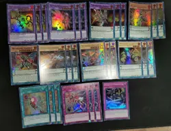 Yugioh Metalfoes Deck Core - 29 Cards Ghost From The Past, Blazing Vortex NM - Image 1