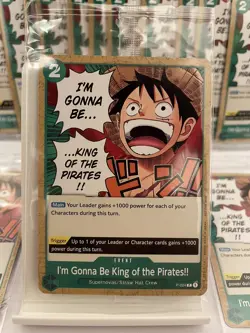 ONE PIECE Card Game | I’m Gonna Be The King Of Pirates! - P-024 - Promo - Image 1
