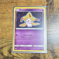 Pokemon Shining Jirachi Shiny Holo Rare 42/73 Shining Legends Basic Psychic Card - Image 1