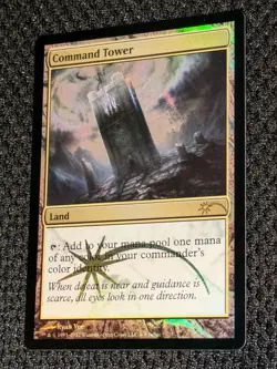 MTG Magic The Gathering Command Tower Judge Promo 2012 - Excellent - Image 2