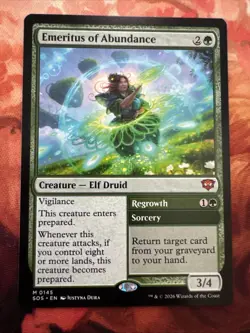 Emeritus of Abundance Secrets of Strixhaven Regular - Image 1