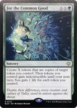 For the Common Good 172 Rare Bloomburrow Magic: The Gathering Near Mint - Image 1