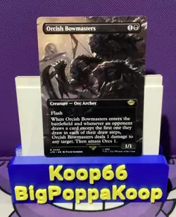 Orcish Bowmasters Magic the Gathering MTG Borderless Lord of the Rings LTR #433 - Image 1