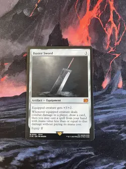 Magic The Gathering Final Fantasy Buster Sword - Image 1
