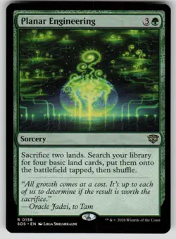Planar Engineering Rare Secrets of Strixhaven 158 MTG Near Mint 2026 - Image 1