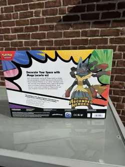 Pokemon TCG Mega Evolution Ascended Heroes Mega Lucario Box - Image 3