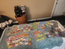 Pokemon Card Lot 400+ OFFICIAL TCG Cards Mix Of + Ultra Rare VMAX VSTAR OR V! - Image 1