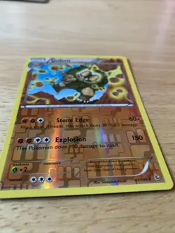 Golem 47/106 pokemon card reverse holographic - Image 4