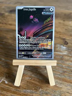 Pokemon TCG Iron Jugulis 216/182 Illustration Rare Paradox Rift NM - Image 1