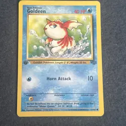 Pokemon TCG WoTC Goldeen 53/64 Jungle Vintage First Edition Moderately Played MP - Image 3