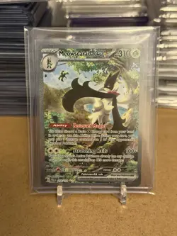 Pokemon TCG Meowscarada ex 256/193 Paldea Evolved SIR Holo Full Art 310 HP Eng - Image 1