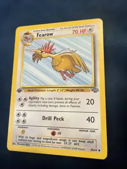 Fearow 1st Edition 36/64 - Jungle Pokemon TCG - Image 1