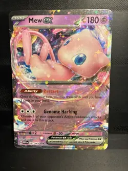 Pokemon TCG Mew EX Double Rare 151/165 Scarlet & Violet 151 NM - Image 1