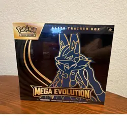 Pokemon Mega Evolution Elite Trainer Box Lucario - Image 1