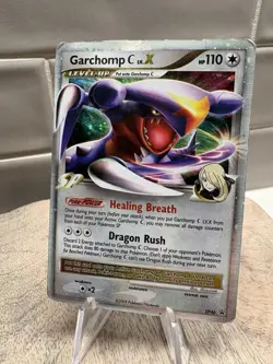 Garchomp C LV.X DP46 Diamond & Pearl Black Star Promo Pokemon - Image 1
