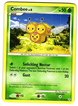 Pokemon Diamond and Pearl Combee #79/130 LP Common - Image 1