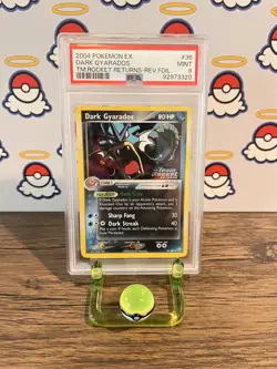 Dark Gyarados 36/109 Reverse Holo Stamp Pokemon Team Rocket Returns PSA 9 MINT - Image 1