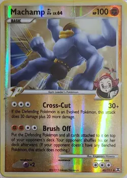 Machamp GL 46/111 Uncommon Rising Rivals Pokemon Moderately Played - Image 1