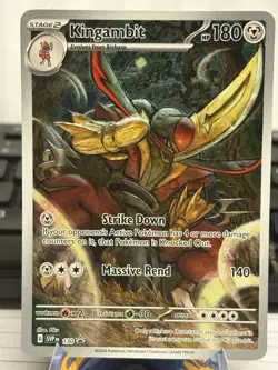 Kingambit 130 Holo Promo Scarlet & Violet Promo Pokemon Near Mint - Image 1