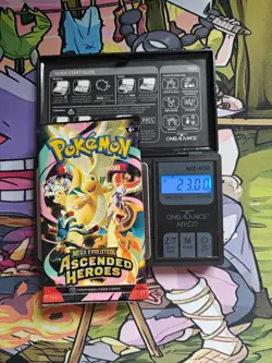VERY HEAVY! 23.00g Pokemon TCG Ascended Heroes Booster Pack (SEALED)GOD PACKUUU - Image 1